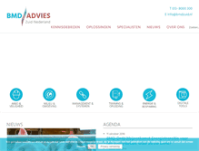 Tablet Screenshot of bmdzuid.nl